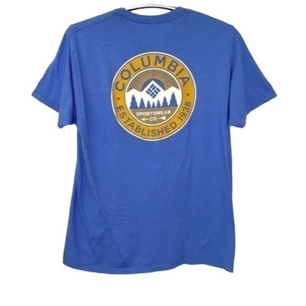 COLUMBIA | Men’s COLUMBIA Sportswear Co. Blue Shirt Size L